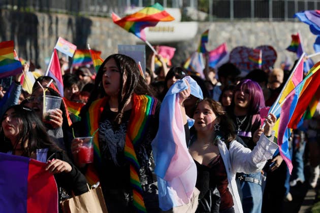 Vina del Mar, June 3, 2026 LGBTIQA community march along the city s waterfront during Gay Pride Month Sebastian Cisternas Aton, Chile; Valparaíso, Chile Aton 1168488  Copyright: SEBASTIANxCISTERNAS xATONxCHILE