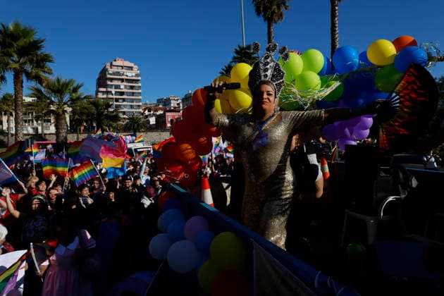 Vina del Mar, June 3, 2026 LGBTIQA community march along the city’s waterfront during Gay Pride Month Sebastian Cisternas Aton, Chile; Valparaíso, Chile Aton 1168497  Copyright: SEBASTIANxCISTERNAS xATONxCHILE