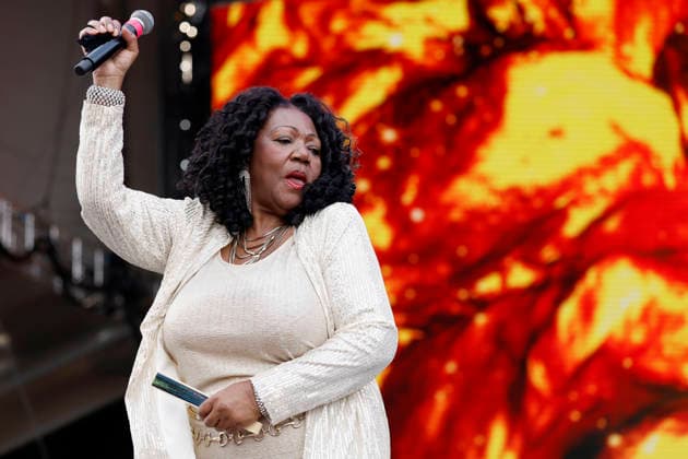 Sängerin Liz Mitchell von der Formation Boney M. beim Rainbow Festival 2026 am Fühlinger See. Das Rainbow Festival von Markus Krampe findet im Rahmen des ColognePride statt. Köln, 27.06.2026 NRW Deutschland *** Singer Liz Mitchell of the group Boney M at the 2026 Rainbow Festival at Fühlinger See. Markus Krampe s Rainbow Festival takes place as part of ColognePride. Cologne, June 27, 2026, North Rhine-Westphalia, Germany Copyright: xChristophxHardtx
