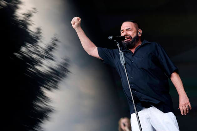 Sänger Marian Gold von der Band Alphaville beim Rainbow Festival 2026 am Fühlinger See. Das Rainbow Festival von Markus Krampe findet im Rahmen des ColognePride statt. Köln, 27.06.2026 NRW Deutschland *** Singer Marian Gold of the band Alphaville at the Rainbow Festival 2026 at Fühlinger See. Markus Krampe s Rainbow Festival takes place as part of ColognePride. Cologne, June 27, 2026, North Rhine-Westphalia, Germany Copyright: xChristophxHardtx