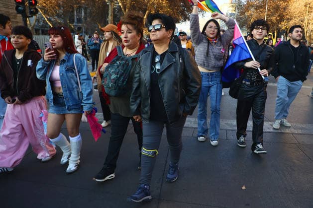 Santiago, June 27, 2026: 26th Pride Parade organized by the Dragomir Yankovic Aton Chile Movement for Homosexual Integration and Liberation, Santiago, Chile. Aton 1168548  Copyright: DRAGOMIRxYANKOVIC ATONxCHILE