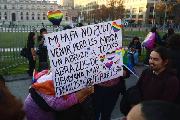 Santiago, June 27, 2026: 26th Pride March organized by the Dragomir Yankovic Aton Chile Movement for Homosexual Integration and Liberation, Santiago, Chile. Aton 1168552  Copyright: DRAGOMIRxYANKOVIC ATONxCHILE