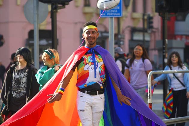 Santiago, June 27, 2026: 26th Pride Parade organized by the Dragomir Yankovic Aton Chile Movement for Homosexual Integration and Liberation, Santiago, Chile Aton 1168554  Copyright: DRAGOMIRxYANKOVIC ATONxCHILE