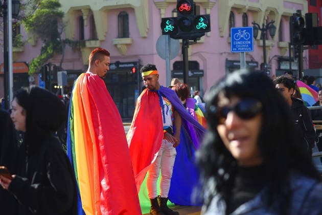 Santiago, June 27, 2026: 26th Pride Parade organized by the Dragomir Yankovic Aton Chile Movement for Homosexual Integration and Liberation, Santiago, Chile. Aton 1168558  Copyright: DRAGOMIRxYANKOVIC ATONxCHILE