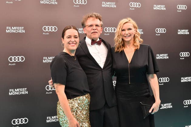 Julia Weigl, Christoph Groener and Veronica Ferres attend the Opening Red Carpet of the 43rd Munich Film Festival (Filmfest München) at Gasteig HP 8 on June 27, 2026 in Munich, Germany 43rd Munich Film Festival Opening *** Julia Weigl, Christoph Groener, and Veronica Ferres attend the opening red carpet of the 43rd Munich Film Festival (Filmfest München) at Gasteig HP 8 on June 27, 2026, in Munich, Germany. 43rd Munich Film Festival Opening