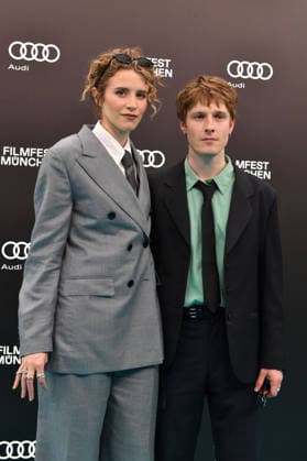 Katharina Stark and Louis Hofmann attend the Opening Red Carpet of the 43rd Munich Film Festival (Filmfest München) at Gasteig HP 8 on June 27, 2026 in Munich, Germany 43rd Munich Film Festival Opening *** Katharina Stark and Louis Hofmann attend the opening red carpet of the 43rd Munich Film Festival (Filmfest München) at Gasteig HP 8 on June 27, 2026, in Munich, Germany. 43rd Munich Film Festival Opening