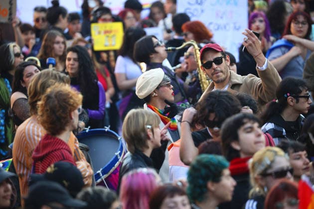 Santiago, June 27, 2026: 26th Pride Parade organized by the Dragomir Yankovic Aton Chile Movement for Homosexual Integration and Liberation, Santiago, Chile. Aton 1168573  Copyright: DRAGOMIRxYANKOVIC ATONxCHILE