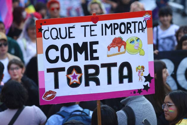 Santiago, June 27, 2026: 26th Pride Parade organized by the Dragomir Yankovic Aton Chile Movement for Homosexual Integration and Liberation, Santiago, Chile. Aton 1168580  Copyright: DRAGOMIRxYANKOVIC ATONxCHILE