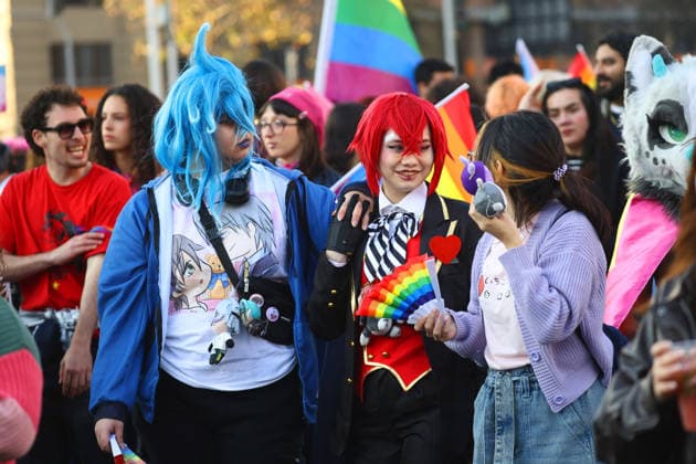 Santiago, June 27, 2026: 26th Pride Parade organized by the Dragomir Yankovic Aton Chile Movement for Homosexual Integration and Liberation, Santiago, Chile, Aton 1168592  Copyright: DRAGOMIRxYANKOVIC ATONxCHILE