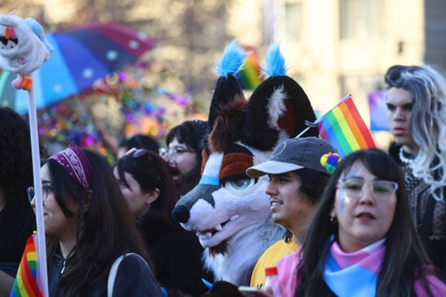 Santiago, June 27, 2026: 26th Pride Parade organized by the Dragomir Yankovic Aton Chile Movement for Homosexual Integration and Liberation, Santiago, Chile, Aton 1168594  Copyright: DRAGOMIRxYANKOVIC ATONxCHILE