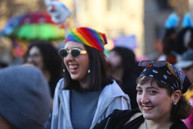Santiago, June 27, 2026: 26th Pride Parade organized by the Dragomir Yankovic Aton Chile Movement for Homosexual Integration and Liberation, Santiago, Chile. Aton 1168595  Copyright: DRAGOMIRxYANKOVIC ATONxCHILE