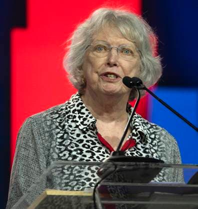 June 27, 2026 -Chicago, Illinois, USA - Author LOIS LOWRY speaks during the American Library Association s 2026 Conference and Exhibition. The ALA is celebrating its 150th anniversary this year. Chicago USA  - ZUMAce6_ 20260627_zaf_ce6_003 Copyright: xBrianxCahnx
