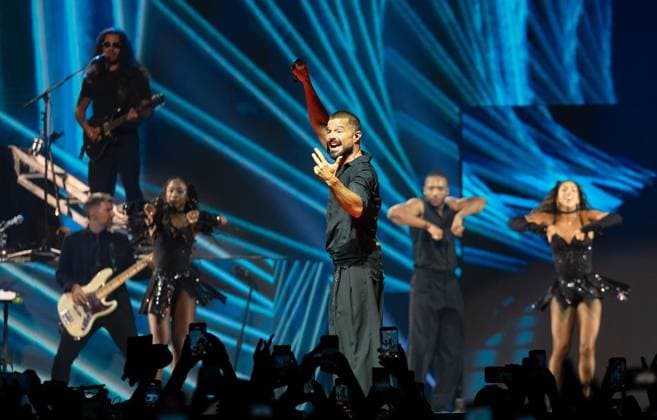 Latin-Pop-Musik in Oberhausen ** NUR FÜR REDAKTIONELLE ZWECKE ** EDITORIAL USE ONLY **<p>Der Pop Sänger Ricky Martin kommt am Samstag 27.06.2026 für ein einziges Konzert nach Deutschland in die Rudof Weber Arena in Oberhausen Deutschland Oberhausen Copyright: GerdxWallhorn *** Latin Pop Music in Oberhausen ** FOR EDITORIAL USE ONLY ** EDITORIAL USE ONLY ** p Pop singer Ricky Martin is coming to Germany on Saturday, June 27, 2026, for a one-night-only concert at the Rudolf Weber Arena in Oberhausen, Germany. Copyright GerdxWallhorn Copyright: GerdxWallhorn doc86h56g0vsyrxgtrarys ,EDITORIAL USE ONLY