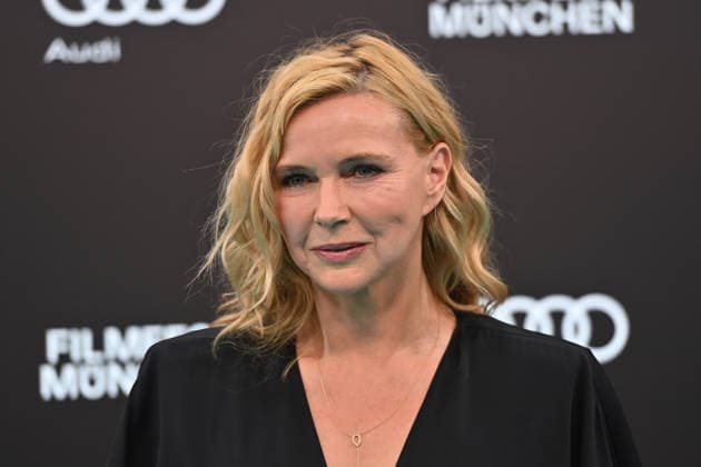 Veronica FERRES (Schauspielerin), Einzelbild,angeschnittenes Einzelmotiv, Halbfigur,Portrait,Portraet. Eroeffnung 43.Filmfest Muenchen am 27.06.2026 Gasteig HP8. *** Veronica FERRES, actress; single image, cropped close-up, half-length portrait; portrait from the opening of the 43rd Munich Film Festival on June 27, 2026, at Gasteig HP8