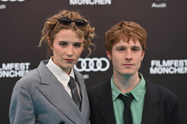 Katharina Stark und Louis Hofmann, Eroeffnung 43.Filmfest Muenchen am 27.06.2026 Gasteig HP8. *** Katharina Stark and Louis Hofmann, Opening Ceremony of the 43rd Munich Film Festival on June 27, 2026, at Gasteig HP8