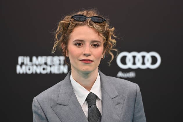 Katharina Stark (Schauspielerin), Einzelbild,angeschnittenes Einzelmotiv,Portraet,Portrait,Porträt. Eroeffnung 43.Filmfest Muenchen am 27.06.2026 Gasteig HP8. *** Katharina Stark, actress; single frame, cropped image, portrait; Opening of the 43rd Munich Film Festival on June 27, 2026, at Gasteig, HP8