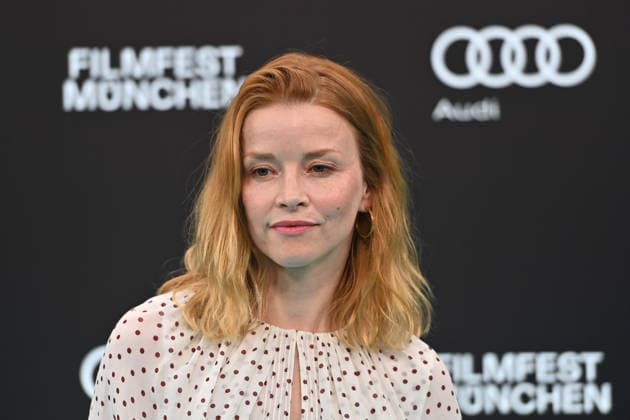Karoline SCHUCH (Schauspielerin), Einzelbild,angeschnittenes Einzelmotiv,Portrait,Portraet. Eroeffnung 43.Filmfest Muenchen am 27.06.2026 Gasteig HP8. *** Karoline SCHUCH, actress; single frame, cropped image, portrait; opening of the 43rd Munich Film Festival on June 27, 2026, at Gasteig HP8