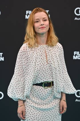 Karoline SCHUCH (Schauspielerin), Einzelbild,angeschnittenes Einzelmotiv,Halbfigur,halbe Figur, Eroeffnung 43.Filmfest Muenchen am 27.06.2026 Gasteig HP8. *** Karoline SCHUCH, actress; single frame, cropped close-up, half-length portrait; Opening of the 43rd Munich Film Festival on June 27, 2026, Gasteig HP8