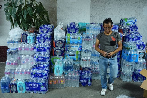 Venezuelan embassy in Mexico City collects aid for earthquake victims MEXICO CITY, MEXICO - JUNE 27: The Venezuelan Embassy in Mexico City opens its doors to receive humanitarian aid for people affected by the recent twin earthquakes in Venezuela, on June 27, 2026. Embassy officials coordinate the collection of essential supplies and call on local and international communities to support ongoing relief efforts. The collection center remains open daily until 5 p.m. Luciano Gonzalez Anadolu Mexico City Mexico. Editorial use only. Please get in touch for any other usage.  Copyright: x2026xAnadoluxLucianoxGonzalezx