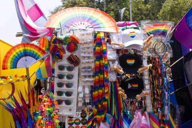 June 27, 2026, Mexico City, Mexico: Thousands of people took part in the 48th LGBTIQ+ Pride March in Mexico City, which marched from Paseo de la Reforma to the Zocalo under the slogan In the eyes of the world, my struggle is your struggle. Equality, peace and solidarity. Mexico City Mexico - ZUMAl178 20260627_znp_l178_025 Copyright: xCristianxLeyvax