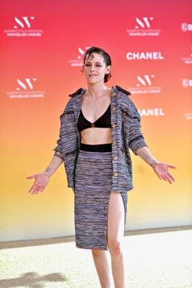 Closing Ceremony 4th Nouvelles Vagues International Biarritz Film Festival FC Kristen Stewart attend the closing ceremony during the 4th Nouvelles Vagues International Biarritz Film Festival on June 27, 2026 in Biarritz, France. Photo by Franck Castel ABACAPRESS.COM Biarritz France  Copyright: xCastelxFranck ABACAx