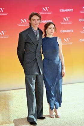 Closing Ceremony 4th Nouvelles Vagues International Biarritz Film Festival FC Vassili Schneider and Eva Danino attend the closing ceremony during the 4th Nouvelles Vagues International Biarritz Film Festival on June 27, 2026 in Biarritz, France. Photo by Franck Castel ABACAPRESS.COM Biarritz France  Copyright: xCastelxFranck ABACAx