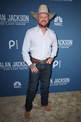 Alan Jackson Last Call: One More for the Road - The Finale Cody Johnson arriving backstage at Alan Jackson Last Call: One More for the Road - The Finale concert held at Nissan Stadium on June 27, 2026 in Nashville, TN. Curtis Hilbun AFF-USA.com Nashville Nissan Stadium Tennessee USA Copyright: xCurtisxHilbunx xAFF-USA.comx