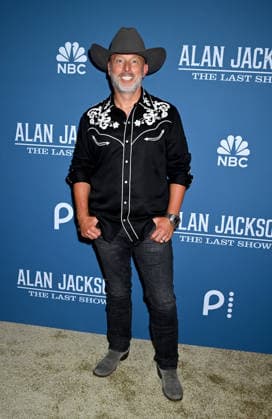 Alan Jackson Last Call: One More for the Road - The Finale Brian Wright arriving backstage at Alan Jackson Last Call: One More for the Road - The Finale concert held at Nissan Stadium on June 27, 2026 in Nashville, TN. Nashville Nissan Stadium Tennessee USA Copyright: xTammiexArroyo AFF-USA.comx