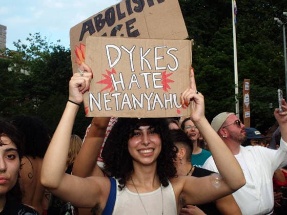 June 27, 2026, Manhattan, New York, USA: New York, New York June 27, 2026.. The NYC Dyke March is a demonstration of First Amendment right to protest and takes place without permits or sponsors. The march is organized by and for the Dyke community to fight for rights, safety, and visibility..Tens of thousands of Dykes take the streets each year celebrating diverse lives, highlighting presence, and protesting the discrimination, harassment, and violence in daily life. Manhattan USA - ZUMAct2_ 20260627_faf_ct2_015 Copyright: xBrucexCotlerx