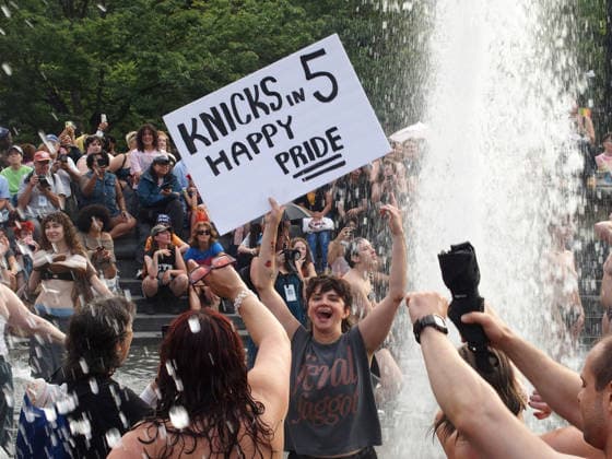 June 27, 2026, Manhattan, New York, USA: New York, New York June 27, 2026.. The NYC Dyke March is a demonstration of First Amendment right to protest and takes place without permits or sponsors. The march is organized by and for the Dyke community to fight for rights, safety, and visibility..Tens of thousands of Dykes take the streets each year celebrating diverse lives, highlighting presence, and protesting the discrimination, harassment, and violence in daily life. Manhattan USA - ZUMAct2_ 20260627_faf_ct2_020 Copyright: xBrucexCotlerx