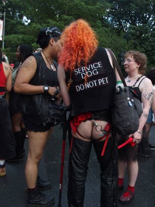 June 27, 2026, Manhattan, New York, USA: New York, New York June 27, 2026.. The NYC Dyke March is a demonstration of First Amendment right to protest and takes place without permits or sponsors. The march is organized by and for the Dyke community to fight for rights, safety, and visibility..Tens of thousands of Dykes take the streets each year celebrating diverse lives, highlighting presence, and protesting the discrimination, harassment, and violence in daily life. Manhattan USA - ZUMAct2_ 20260627_faf_ct2_027 Copyright: xBrucexCotlerx
