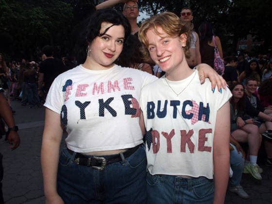 June 27, 2026, Manhattan, New York, USA: New York, New York June 27, 2026.. The NYC Dyke March is a demonstration of First Amendment right to protest and takes place without permits or sponsors. The march is organized by and for the Dyke community to fight for rights, safety, and visibility..Tens of thousands of Dykes take the streets each year celebrating diverse lives, highlighting presence, and protesting the discrimination, harassment, and violence in daily life. Manhattan USA - ZUMAct2_ 20260627_faf_ct2_040 Copyright: xBrucexCotlerx