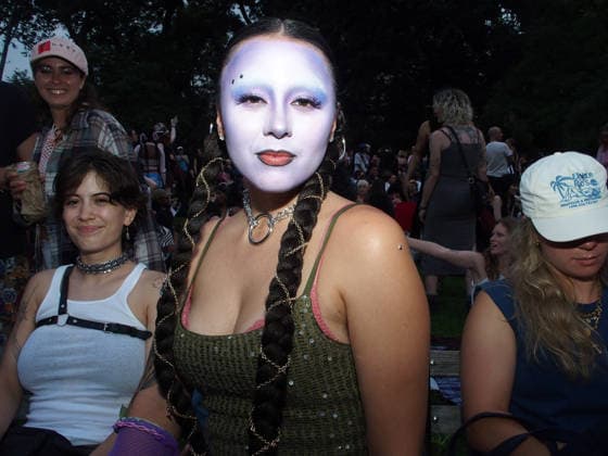 June 27, 2026, Manhattan, New York, USA: New York, New York June 27, 2026.. The NYC Dyke March is a demonstration of First Amendment right to protest and takes place without permits or sponsors. The march is organized by and for the Dyke community to fight for rights, safety, and visibility..Tens of thousands of Dykes take the streets each year celebrating diverse lives, highlighting presence, and protesting the discrimination, harassment, and violence in daily life. Manhattan USA - ZUMAct2_ 20260627_faf_ct2_042 Copyright: xBrucexCotlerx