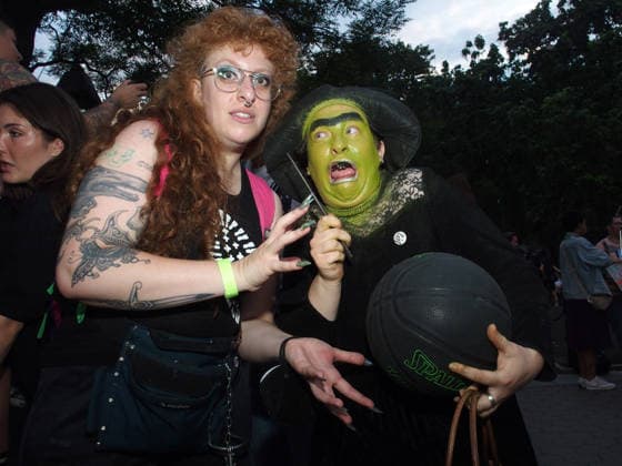 June 27, 2026, Manhattan, New York, USA: New York, New York June 27, 2026.. The NYC Dyke March is a demonstration of First Amendment right to protest and takes place without permits or sponsors. The march is organized by and for the Dyke community to fight for rights, safety, and visibility..Tens of thousands of Dykes take the streets each year celebrating diverse lives, highlighting presence, and protesting the discrimination, harassment, and violence in daily life. Manhattan USA - ZUMAct2_ 20260627_faf_ct2_047 Copyright: xBrucexCotlerx