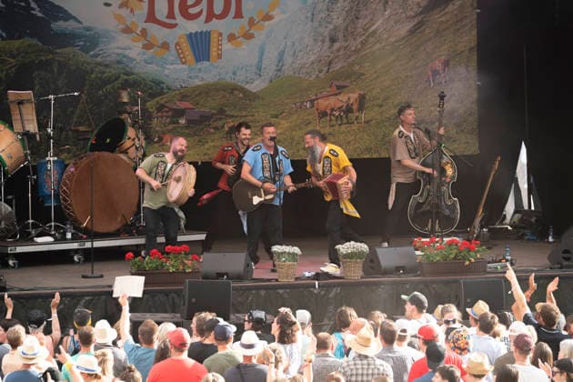 27.06.2026, Klosters-Serneus, Schulhaus Bündelti, Gatschiefer Openair, Heimatliebi Klosters-Serneus Schulhaus Bündelti Grisons Switzerland Copyright: xJustPictures.ch AlexanderxRaemyx