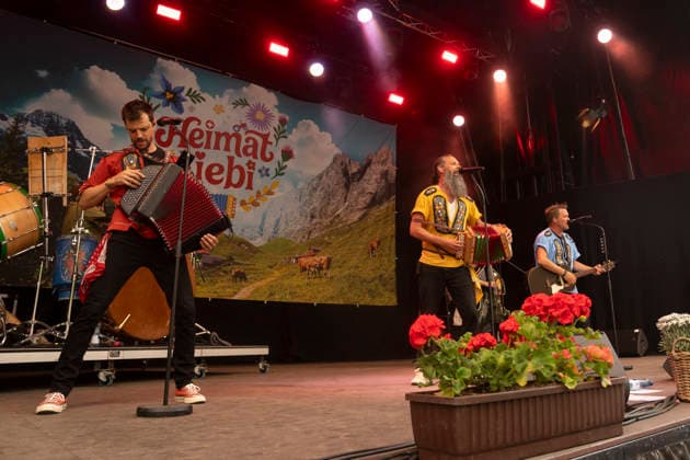 27.06.2026, Klosters-Serneus, Schulhaus Bündelti, Gatschiefer Openair, Heimatliebi Klosters-Serneus Schulhaus Bündelti Grisons Switzerland Copyright: xJustPictures.ch AlexanderxRaemyx