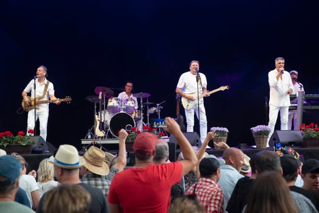 27.06.2026, Klosters-Serneus, Schulhaus Bündelti, Gatschiefer Openair, Die Paldauer Klosters-Serneus Schulhaus Bündelti Grisons Switzerland Copyright: xJustPictures.ch AlexanderxRaemyx