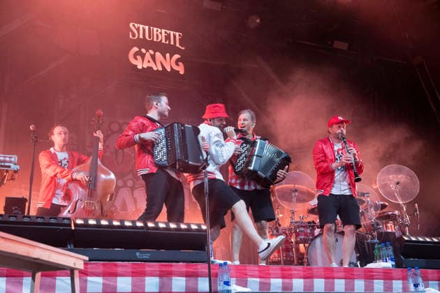 27.06.2026, Klosters-Serneus, Schulhaus Bündelti, Gatschiefer Openair, Stubete Gäng Klosters-Serneus Schulhaus Bündelti Grisons Switzerland Copyright: xJustPictures.ch AlexanderxRaemyx jp-de-AlRa-DSC04552
