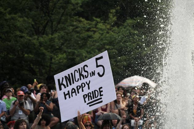 June 27, 2026, Manhattan, New York, United States: New York, New York June 27, 2026.. The NYC Dyke March is a demonstration of First Amendment right to protest and takes place without permits or sponsors. The march is organized by and for the Dyke community to fight for rights, safety, and visibility..Tens of thousands of Dykes take the streets each year celebrating diverse lives, highlighting presence, and protesting the discrimination, harassment, and violence in daily life. Manhattan United States - ZUMAc272 20260627_znp_c272_014 Copyright: xEmilyxCotlerx