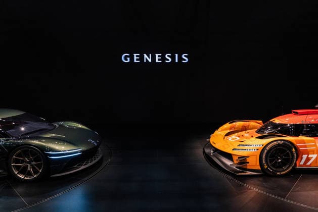 June 27, 2026, Busan, South Korea: The GMR (Genesis Magma Racing)-001 hyper car design model and Magma GT Concept seen exhibited during the Busan International Mobility Show 2026 (BIMOS 2026) at BEXCO. Busan International Mobility Show 2026 (BIMOS 2026) is happening from June 26 to July 5. Busan South Korea - ZUMAs197 20260627_aaa_s197_115 Copyright: xSimonxShinx
