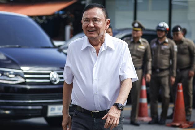 June 28, 2026, Bangkok, Bangkok, Thailand: Former Thai Prime Minister Thaksin Shinawatra voted in the Bangkok governor s election for the first time in 20 years after spending years in self-imposed exile, during which he was unable to return to Thailand, in Bangkok on June 28, 2026. Bangkok Thailand  - ZUMAp219 20260628_zip_p219_004 Copyright: xNattaphonxPhanphongsanonx
