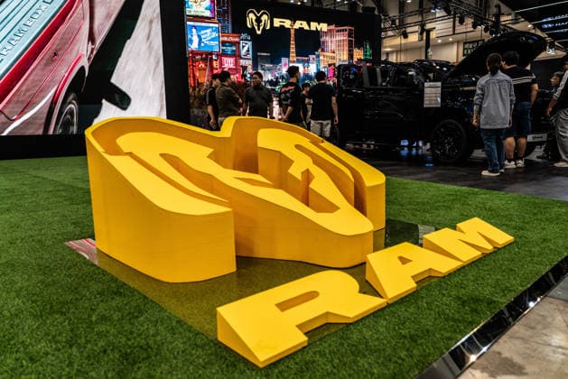 June 27, 2026, Busan, South Korea: American automotive brand RAM Truck booth seen during the Busan International Mobility Show 2026 (BIMOS 2026) at BEXCO. Busan International Mobility Show 2026 (BIMOS 2026) is happening from June 26 to July 5. Busan South Korea - ZUMAs197 20260627_aaa_s197_146 Copyright: xSimonxShinx