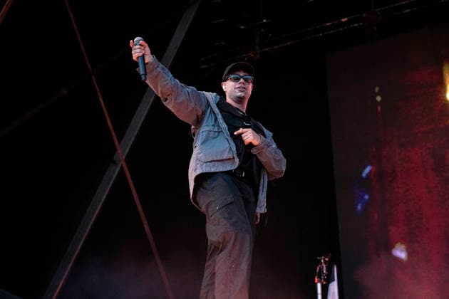 Kneecap performing live at Crystal Palace Park, London 27 June 2026 Kneecap performing live at Crystal Palace Park, London 27 June 2026 Moglai Bap (Naoise O Caireallai) - rapper, vocals Kneecap are an Irish hip-hop trio. They rap in a mixture of English and Irish. Their first single C.E.A.R.T.A. (cearta is Irish for rights ) was released in ˜17, followed by their mixtape, 3CAG, in ˜18. Their first studio album, Fine Art, was released in ˜24 Their second studio album, Fenian, was released in ˜26. The group has been at the centre of public debates about free speech and the expression of political opinions within Ireland and the UK. Their themes focus on working class, youth culture, Irish republicanism and Irish language rights  Copyright: xDafyddxOwenx xDafyddxOwenx-xB5377x xAvalonx 1112996477