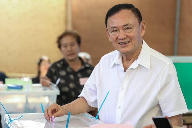 June 28, 2026, Bangkok, Bangkok, Thailand: Former Thai Prime Minister Thaksin Shinawatra voted in the Bangkok governor s election for the first time in 20 years after spending years in self-imposed exile, during which he was unable to return to Thailand, in Bangkok on June 28, 2026. Bangkok Thailand - ZUMAp219 20260628_zip_p219_009 Copyright: xNattaphonxPhanphongsanonx