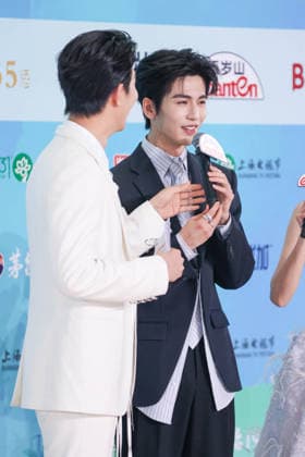SHANGHAI, CHINA - JUNE 26: Actor Zhang Linghe arrives at the red carpet of the Magnolia Awards Ceremony of the 31st Shanghai TV Festival (STVF) on June 26, 2026 in Shanghai, China.  Copyright: xVCGx 111650917448