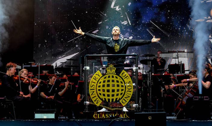 Kingsholm Summer Season at Gloucester RFU Stadium kicks of 27 June 2026 The Ministry of Sound Classical concert performs at Kingsholm Summer Season at Gloucester RFU Stadium kicks of 27 June 2026, Credit:Jules Annan Avalon England  Copyright: xJulesxAnnanx xAvalonx 1113010149