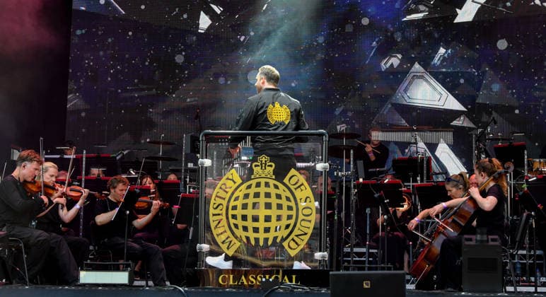 Kingsholm Summer Season at Gloucester RFU Stadium kicks of 27 June 2026 The Ministry of Sound Classical concert performs at Kingsholm Summer Season at Gloucester RFU Stadium kicks of 27 June 2026, Credit:Jules Annan Avalon England  Copyright: xJulesxAnnanx xAvalonx 1113010179