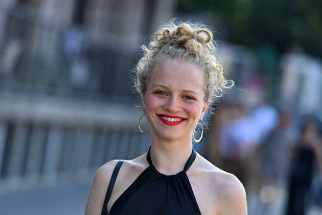 Kya-Celina Barucki (Schauspielerin), Einzelbild,angeschnittenes Einzelmotiv,Portrait,Portraet. Eroeffnung 43.Filmfest Muenchen am 27.06.2026 Gasteig HP8. *** Kya Celina Barucki, actress; single frame, cropped close-up, portrait; opening of the 43rd Munich Film Festival on June 27, 2026, at Gasteig HP8