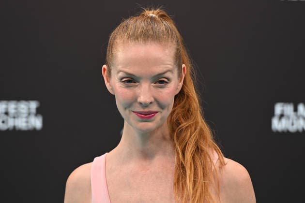 Pheline Roggan (Schauspielerin), Einzelbild,angeschnittenes Einzelmotiv,Portrait,Portraet. Eroeffnung 43.Filmfest Muenchen am 27.06.2026 Gasteig HP8. *** Pheline Roggan, actress; single frame, cropped single image, portrait; opening of the 43rd Munich Film Festival on June 27, 2026, at Gasteig HP8