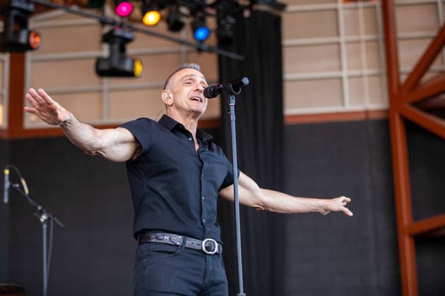 June 27, 2026, Milwaukee, Wisconsin, U.S: HANK AZARIA performs with the EZ Street Band during the Summerfest Music Festival in Milwaukee, Wisconsin Milwaukee U.S  - ZUMAs135 20260627_zap_s135_011 Copyright: xDanielxDeSloverx